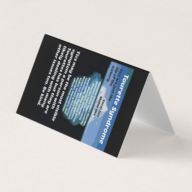 Cartes pliées par partie émergée de l'iceberg (Devant)