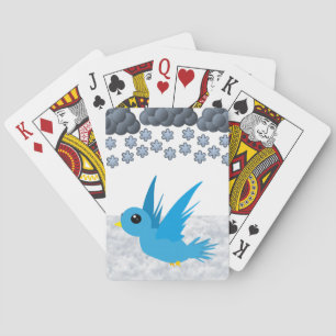 Cartes Pont carte de jeu pour oiseaux
