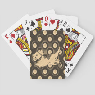 Cartes Pont de carte de jeu de chien
