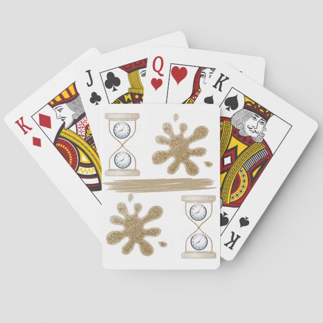 Cartes Pont de carte de jeu fête des pères (dos)