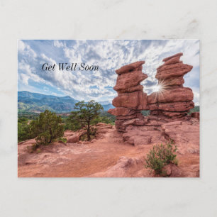 Cartes postale "Bon rétablissement" Colorado Sunbu