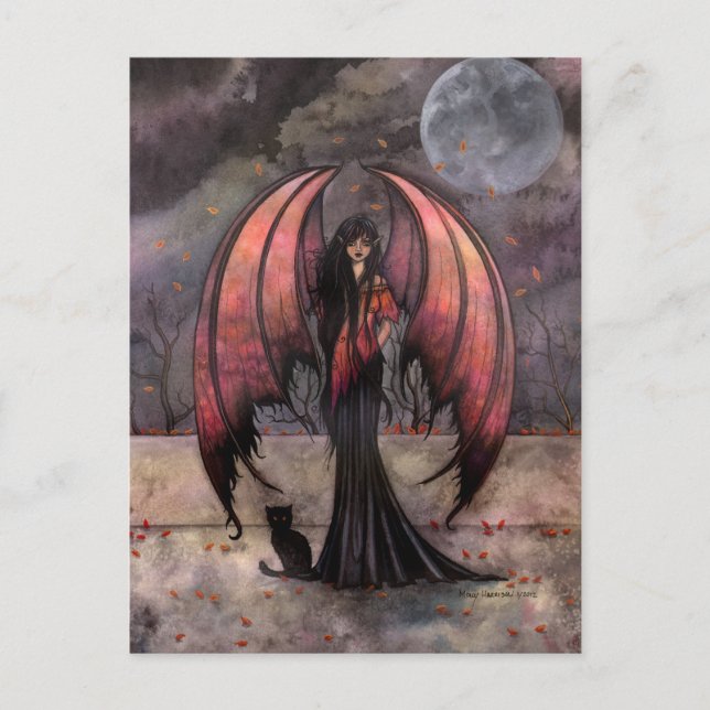 Cartes postale d'art fantastique gothique de la my (Devant)