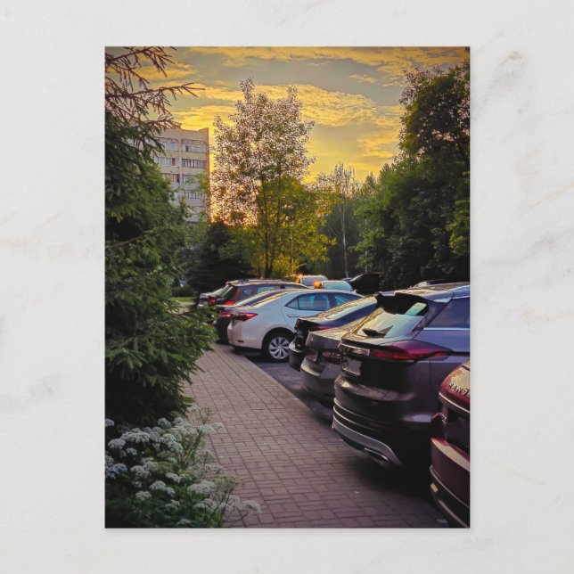 Cartes postale urbaine de la Sérénité Dorée – Pers (Devant)