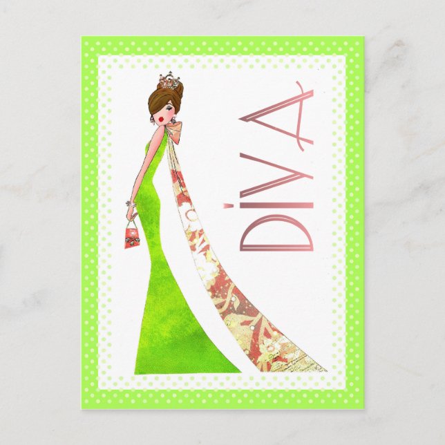 Cartes Postales Avec DIVAtude ! (Devant)