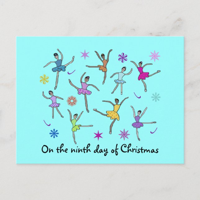 Cartes postales Ballerinas Dancing (Devant)