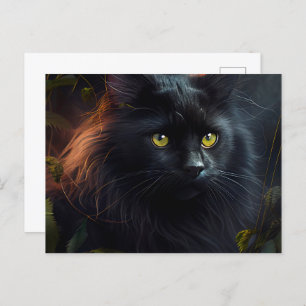 Cartes Postales Black Cat