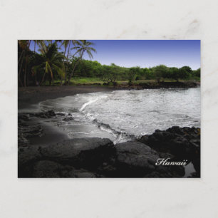 Cartes postales Black Sand Beach, personnalisables