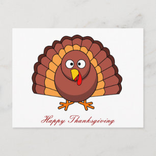 Cartes Postales bon thanksgiving Avec La Turquie