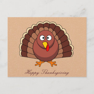 Cartes Postales bon thanksgiving Avec La Turquie