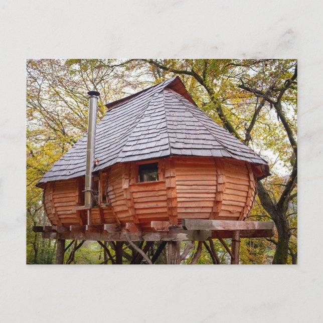 CARTES POSTALES CABINES RUSTIQUES DE PETITE MAISON (Devant)