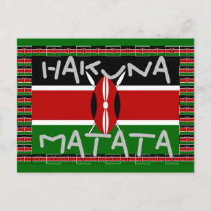 Cartes postales cadeaux Hakuna Matata