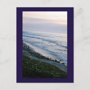 Cartes postales California Beach Sunset Custom La