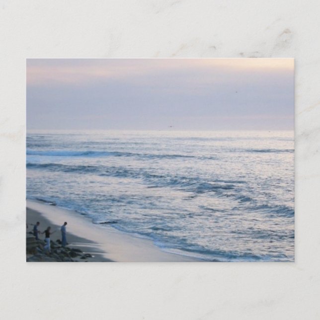 Cartes postales California Beach Sunset Custom La  (Devant)