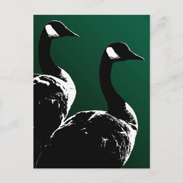 Cartes postales Canada Custom Canada Goose Cartes  (Devant)