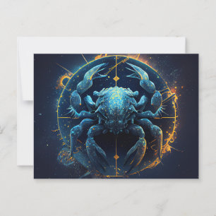 Cartes Postales Cancer Zodiac