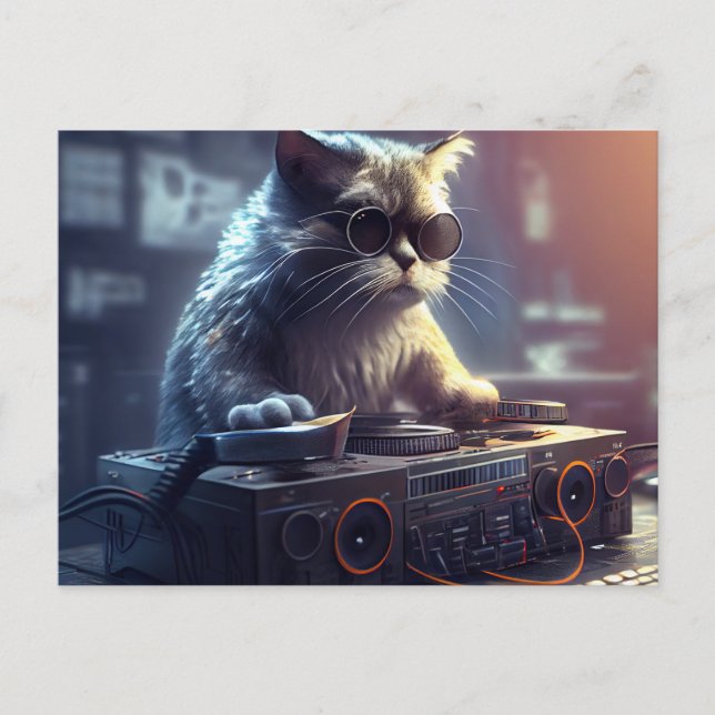 Cartes Postales Cat Funny (Devant)