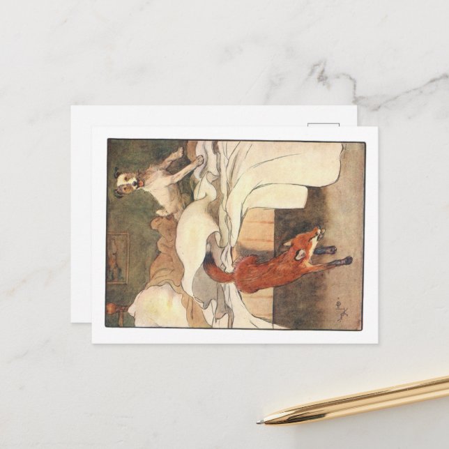 Cartes postales Cecil Aldin (Devant/Arrière en situation)