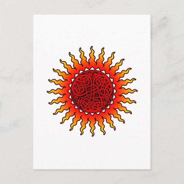 Cartes postales Celtic Sun 1 (Devant)
