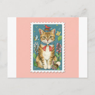 Cartes postales Charming Cat pour Feline Fanatics
