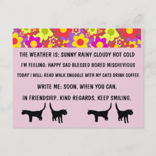 CARTES POSTALES CHOIX MULTIPLES POUR PERSONNE