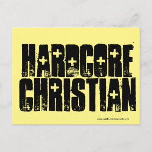 Cartes postales chrétiennes hardcore