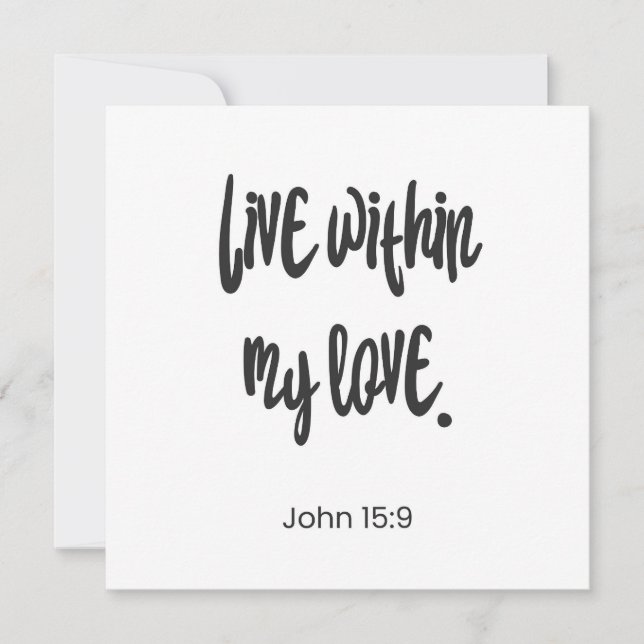 Cartes postales chrétiennes Invitations chrétienne (Devant)