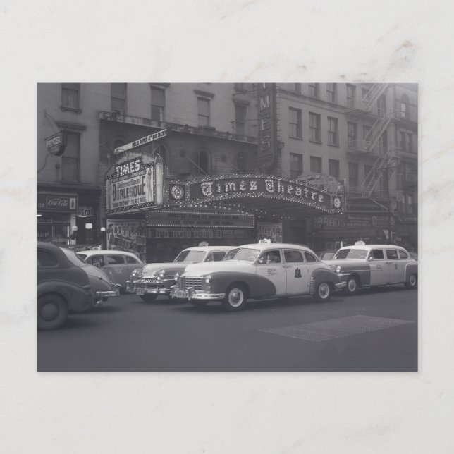 Cartes postales Cinématiques Autos Taxi vintage (Devant)