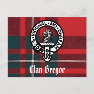 Cartes postales Clan Gregor