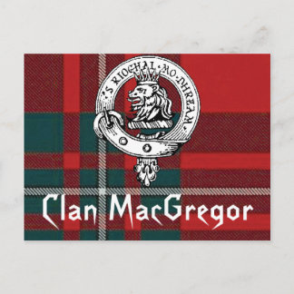 Cartes postales Clan MacGregor