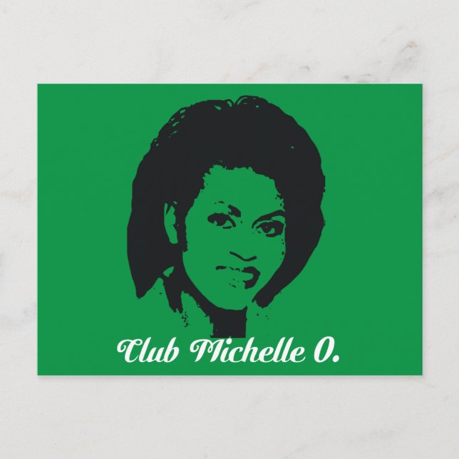 Cartes postales Club Michelle O, Kelly Green (Devant)