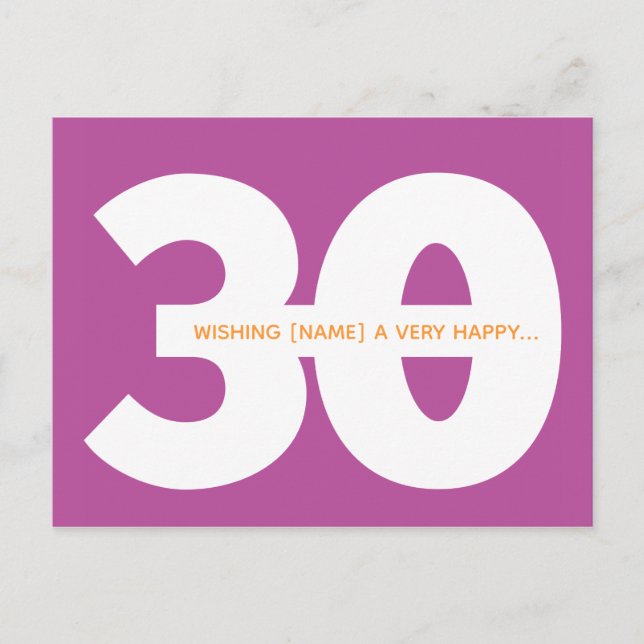 Cartes postales commémoratives pour 30 ans en mage (Devant)