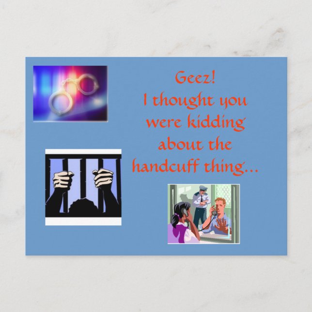 Cartes postales conformes à Maricopa Jails! (Devant)