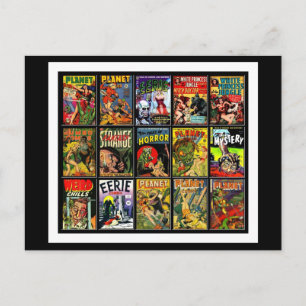 Cartes postales couvertures de bandes dessinées vi