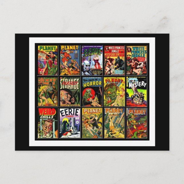 Cartes postales couvertures de bandes dessinées vi (Devant)