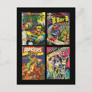 Cartes postales couvertures de bandes dessinées vi