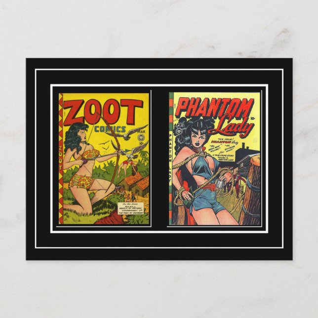 Cartes postales couvertures de bandes dessinées vi (Devant)