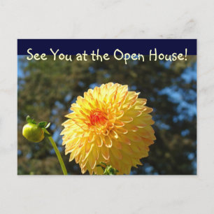 Cartes postales Dahlia "See You at the Open House!