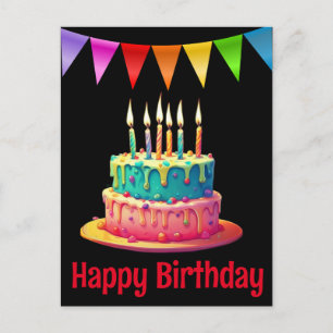 Cartes postales d'anniversaire
