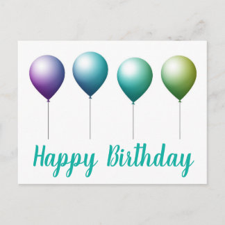 Cartes postales d'anniversaire