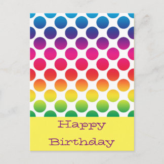 Cartes postales d'anniversaire