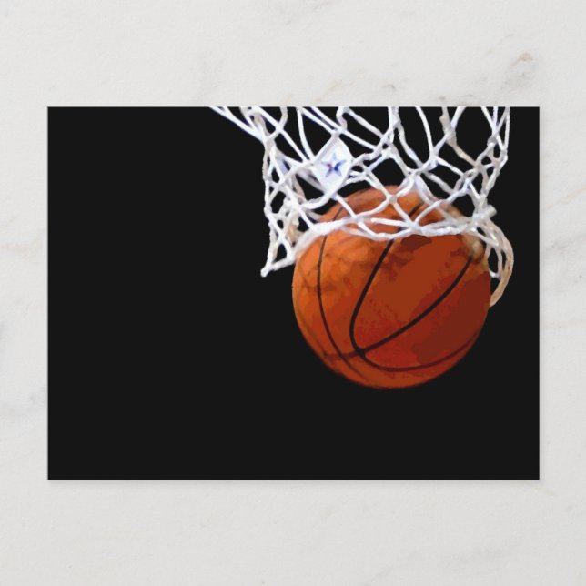 Cartes postales de basket-ball (Devant)