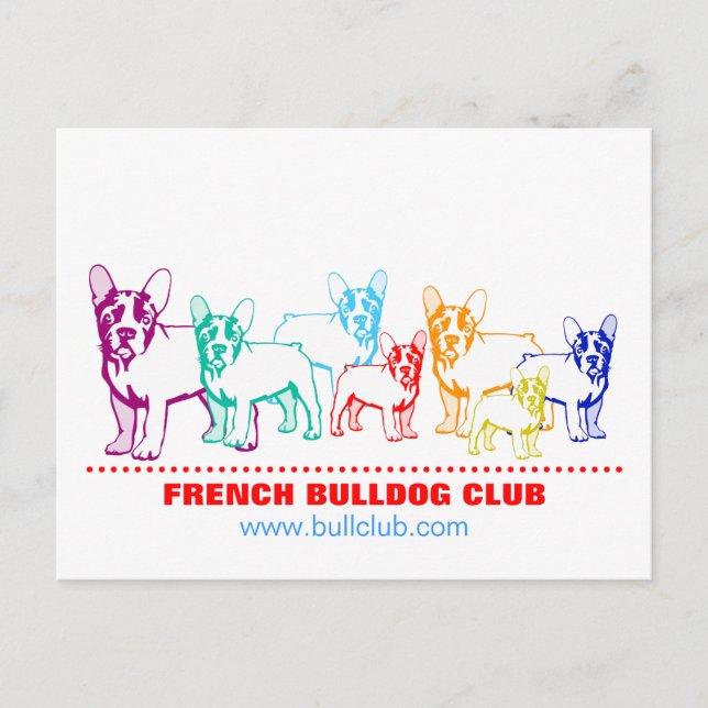Cartes postales de Bouledogue Français (Devant)