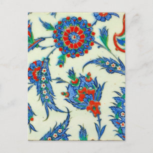 Cartes postales de céramique iznic