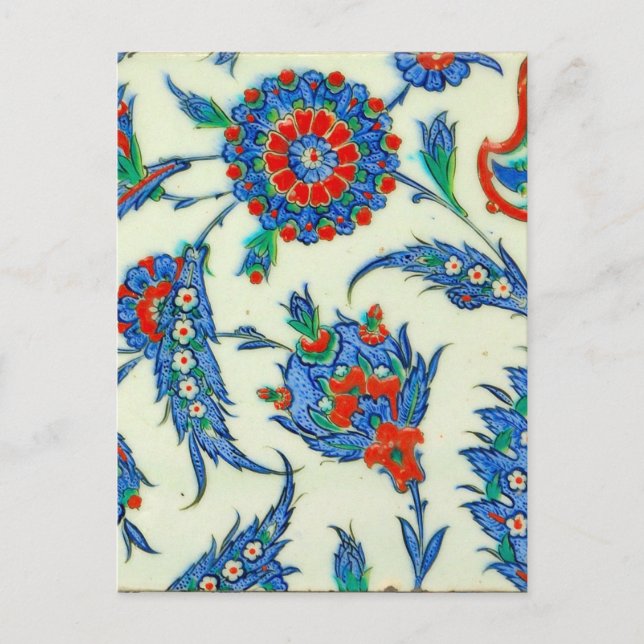 Cartes postales de céramique iznic (Devant)