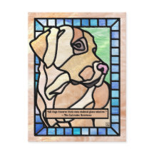 Cartes postales de chien Labrador Retriever en ver