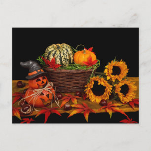 Cartes postales de décoration d'Halloween