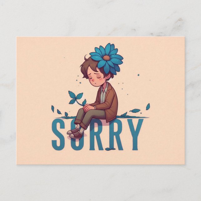Cartes postales de excuses  (Devant)