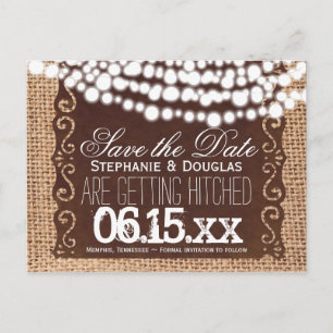Cartes postales de faire-part de mariage à l'ancie