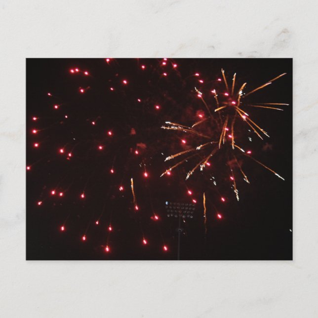 Cartes postales de feux d'artifice (Devant)