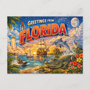 Cartes postales de Floride